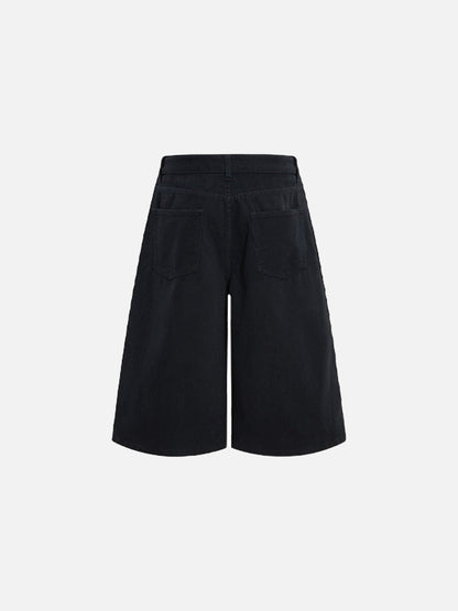 DAXUEN Wide-leg cropped pants for men