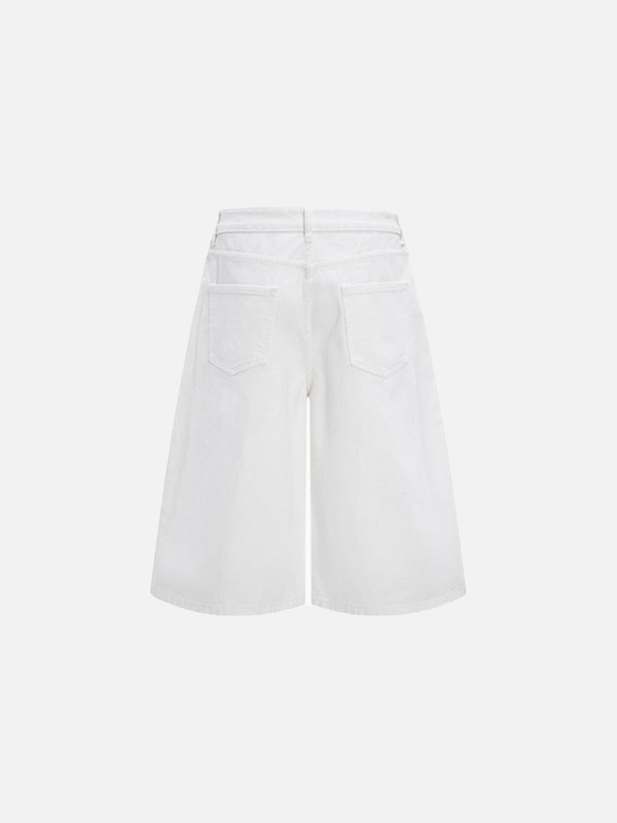 DAXUEN Wide-leg cropped pants for men