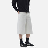 DAXUEN Wide-leg cropped pants for men