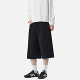DAXUEN Wide-leg cropped pants for men