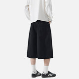 DAXUEN Wide-leg cropped pants for men
