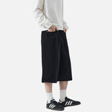 DAXUEN Wide-leg cropped pants for men
