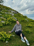 DAXUEN Shop DAXUEN Wide-Leg Cropped Pants for Men — model photo