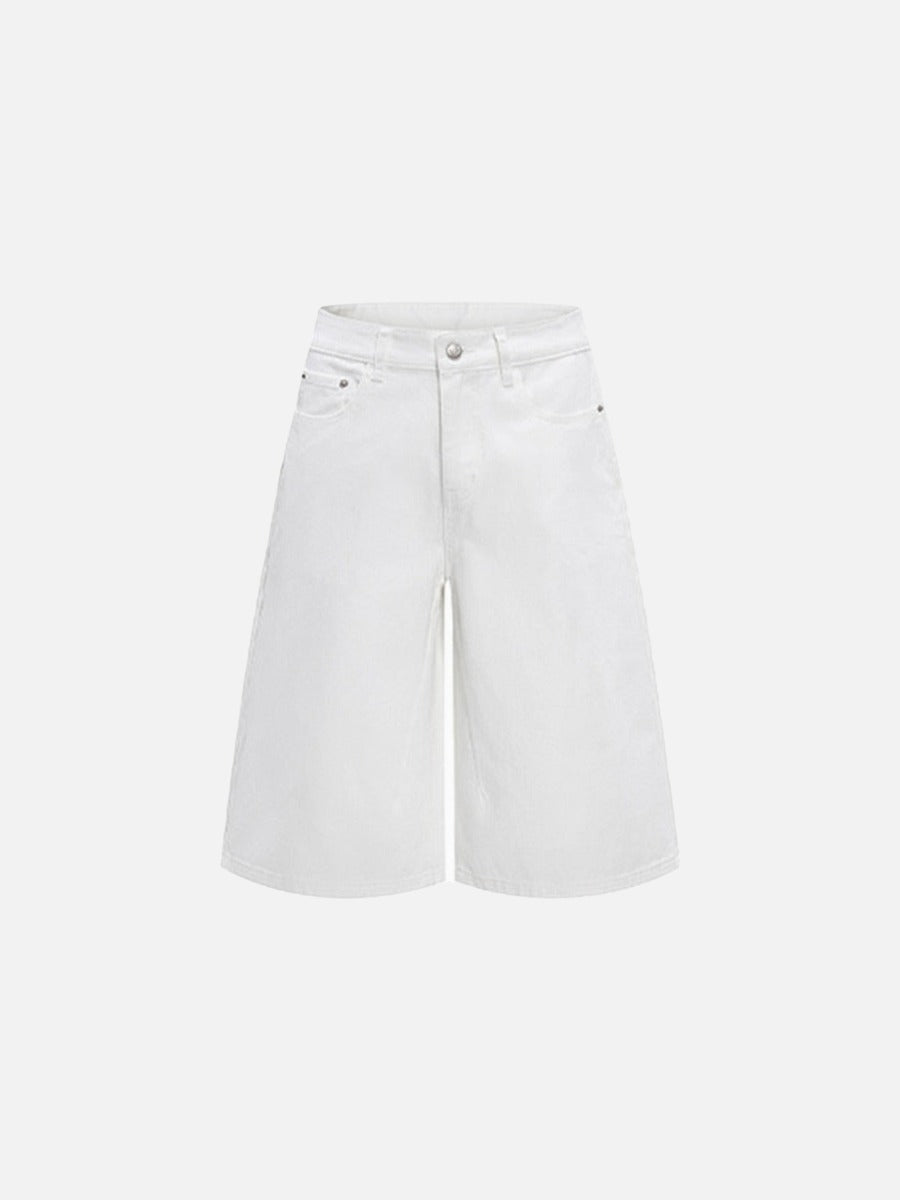 DAXUEN Wide-leg cropped pants for men