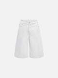 DAXUEN Wide-leg cropped pants for men