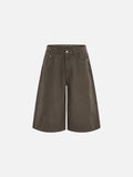 DAXUEN Wide-leg cropped pants for men
