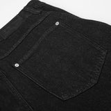 DAXUEN dark grey wide-leg denim pants