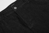 DAXUEN dark grey wide-leg denim pants
