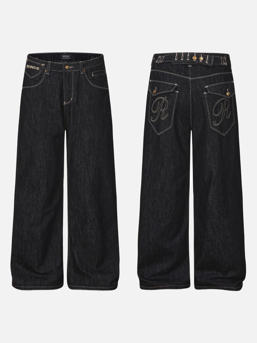 DAXUEN Away End Wide Leg Denim