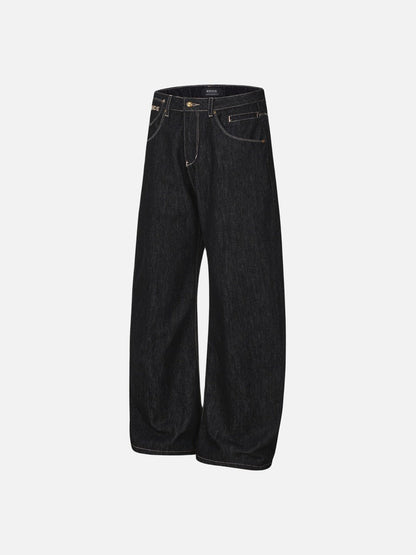 DAXUEN Away End Wide Leg Denim