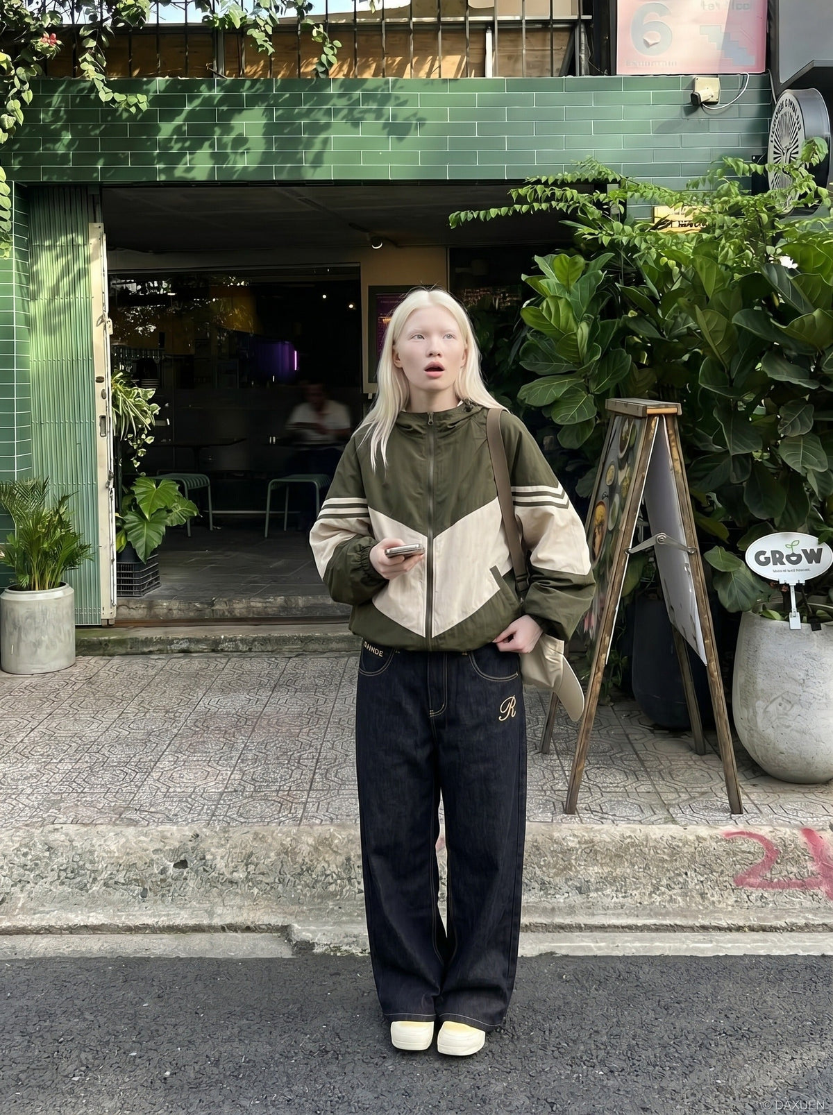 DAXUEN Away End Wide Leg Denim