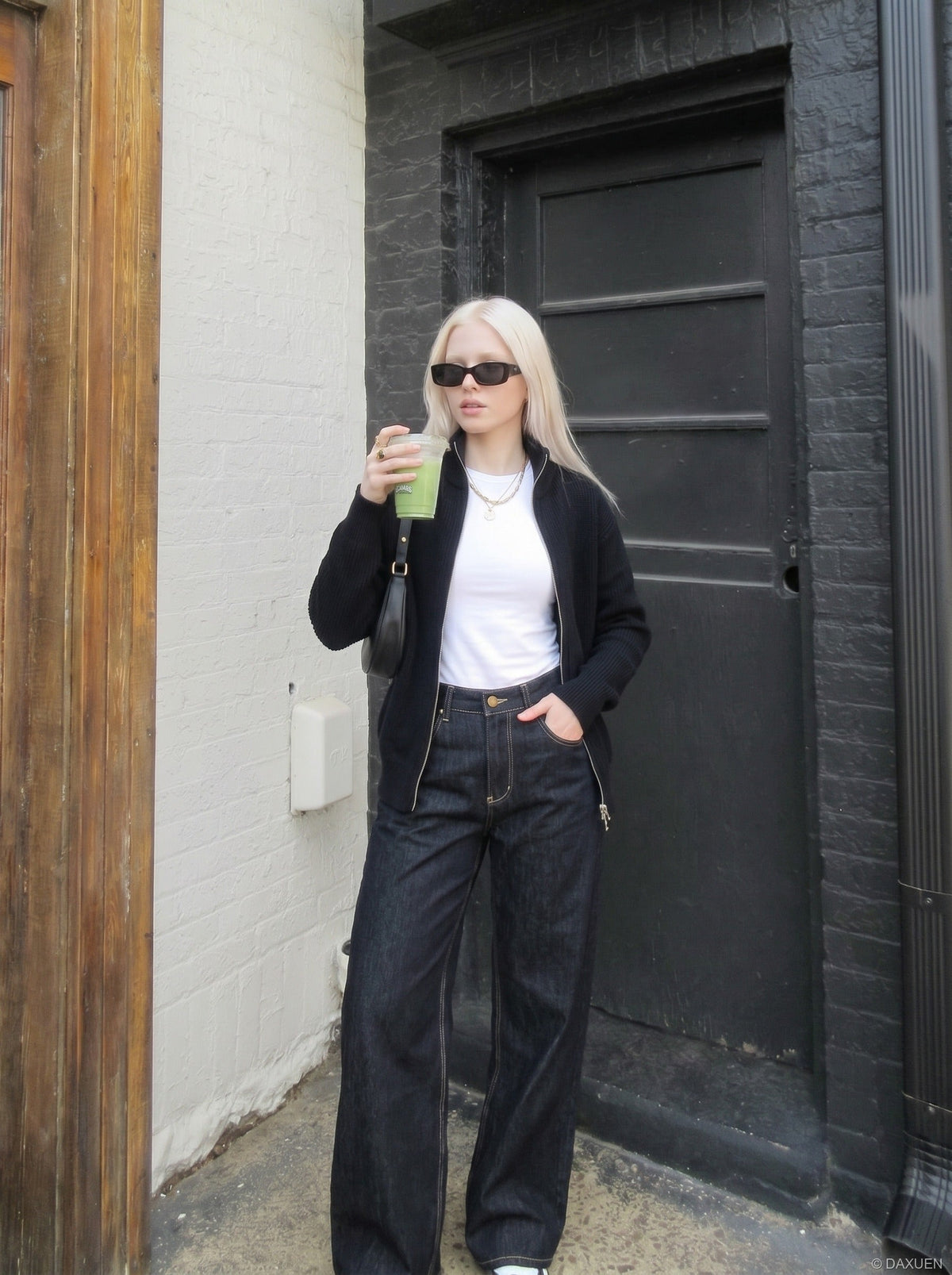 DAXUEN Away End Wide Leg Denim