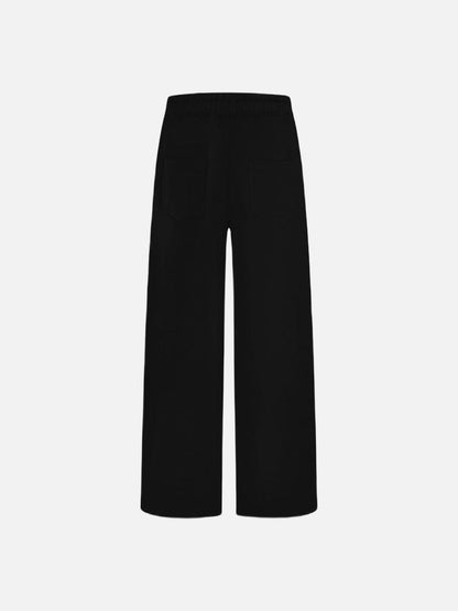 DAXUEN Wide-leg sweatpants with graphic designs