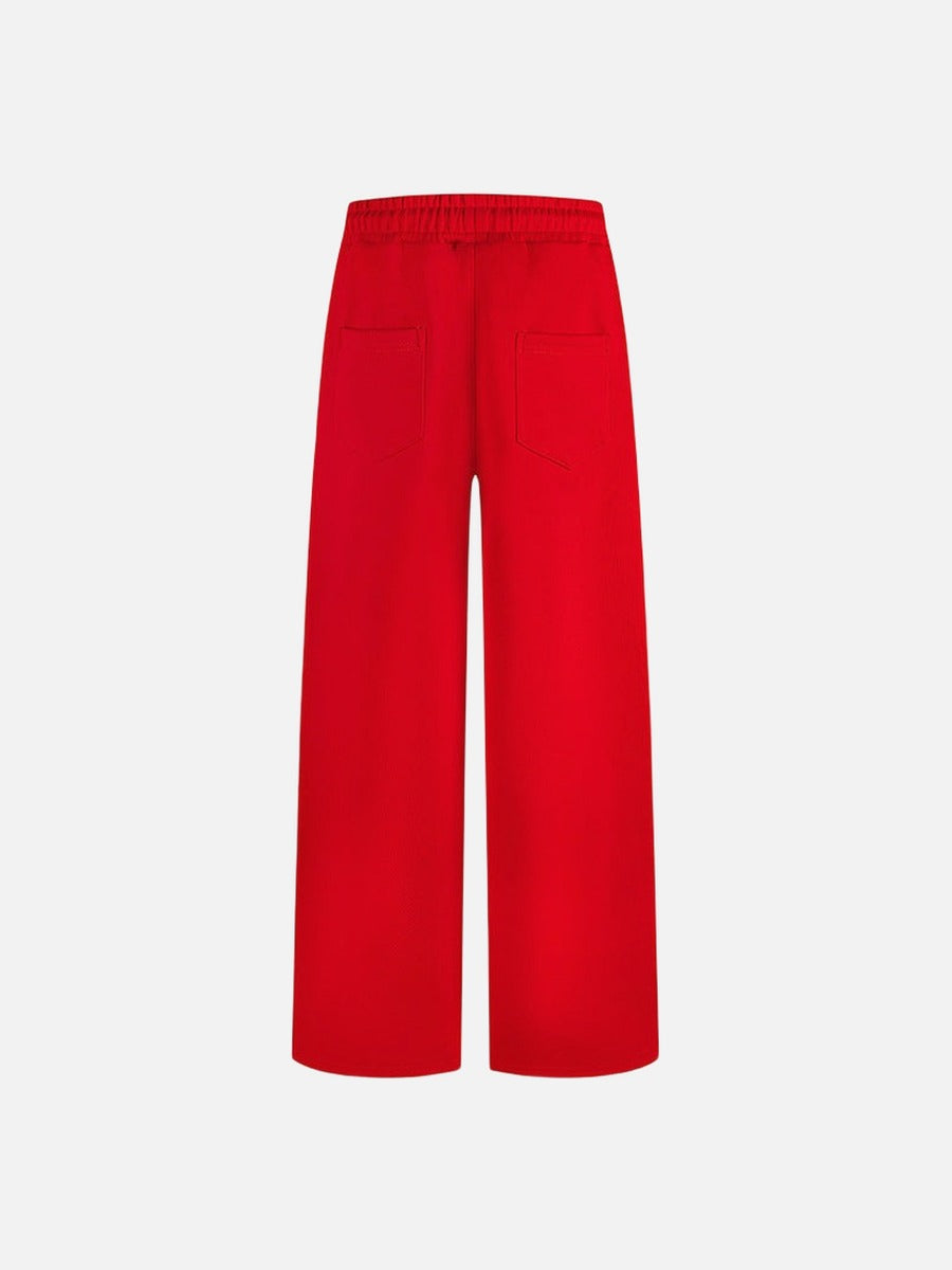 DAXUEN Wide-leg sweatpants with graphic designs
