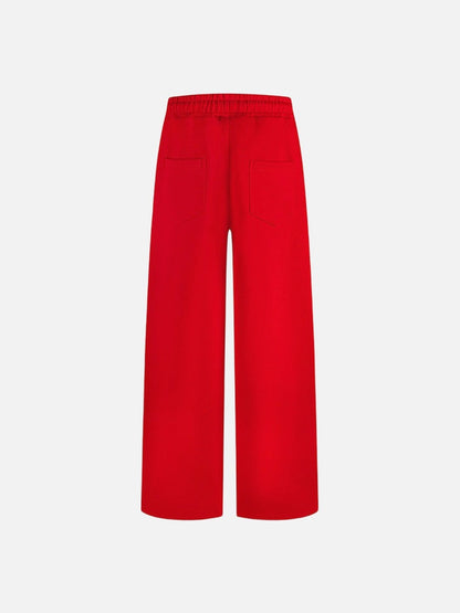 DAXUEN Wide-leg sweatpants with graphic designs