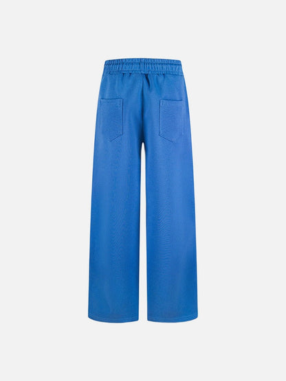 DAXUEN Wide-leg sweatpants with graphic designs