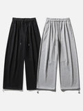 DAXUEN heather grey wide-leg sweatpants