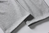 DAXUEN heather grey wide-leg sweatpants