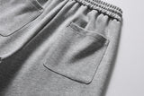DAXUEN heather grey wide-leg sweatpants