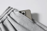 DAXUEN heather grey wide-leg sweatpants