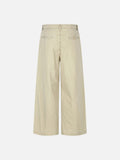 DAXUEN light beige wide-leg trousers