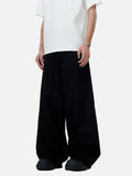 DAXUEN tan wide-leg workwear pants