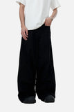 DAXUEN tan wide-leg workwear pants