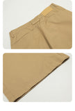 DAXUEN tan wide-leg workwear pants