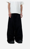 DAXUEN tan wide-leg workwear pants