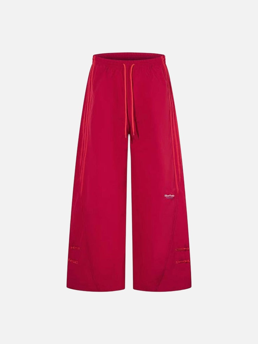 DAXUEN Wide-leg track pants in solid colors