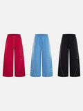 DAXUEN Wide-leg track pants in solid colors