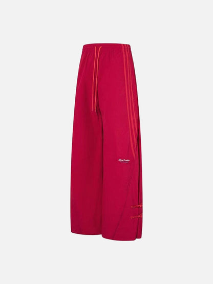 DAXUEN Wide-leg track pants in solid colors
