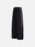 DAXUEN Wide-leg track pants in solid colors