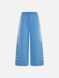 DAXUEN Wide-leg track pants in solid colors