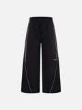 DAXUEN Wide-leg track pants in solid colors