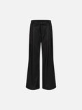 DAXUEN Women's wide-leg trousers in black and taupe