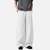 DAXUEN Loose-fitting wide-leg trousers in solid colors
