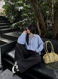 DAXUEN Trendy Wide-Leg Trousers - DAXUEN — model photo