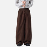 DAXUEN Loose-fitting wide-leg trousers in solid colors