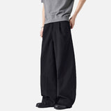 DAXUEN Loose-fitting wide-leg trousers in solid colors