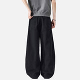 DAXUEN Loose-fitting wide-leg trousers in solid colors