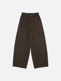 DAXUEN Loose-fitting wide-leg trousers in solid colors