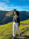 DAXUEN Trendy Wide-Leg Trousers - DAXUEN — model photo