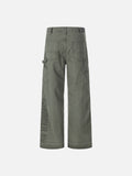 DAXUEN Loose-fitting wide-leg trousers in khaki and sage green