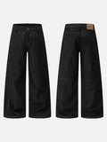 DAXUEN dark grey wide-leg denim pants