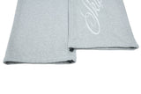 DAXUEN grey wide-leg sweatpants with winged horse and cross graphics