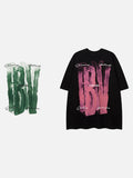 DAXUEN Loose-fitting crew neck t-shirt with graphic