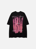 DAXUEN Loose-fitting crew neck t-shirt with graphic