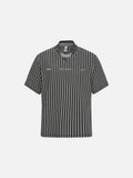 Youth Unusual Striped Short Sleeve Shirt