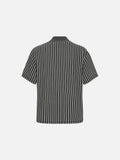 Youth Unusual Striped Short Sleeve Shirt